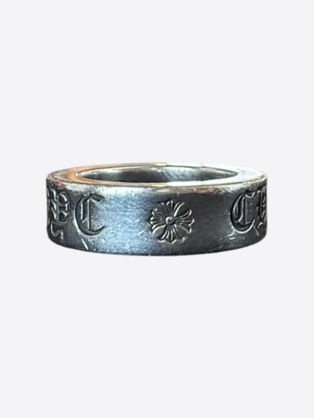 Chrome Hearts New York Silver Spacer Ring